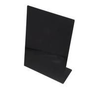 BETOOKY Chalkboard Chic Stunning with Smooth Acrylic Board Small Sign Edges, Decorative Mini Writing for and Birthday Black Small Erase Message Delicate Outlook Photo Prop Use