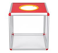 BETOOKY Charity Fundraising Raffle Box 25Cm Acrylic Donation Container, Ballot and Ticket Storage Box, Large Tip Jar for Comments and Suggestions, Designed for Office and Church