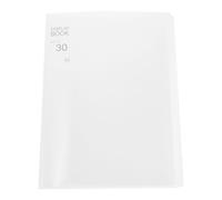 BETOOKY Diamond Art Storage Book Portfolio Folder for Artists A4 White | Plastic Sleeves, Multi-pocket Layout, Portable Design, Page-by-page Display for Indoor Exhibitions Prep