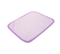 BETOOKY Dog for Cool Pad Summer Cooling Mat Lavender Small Pets | Cloth Surface, Indoor and Outdoor Use, Easy to Clean, Lightweight and Portable for Travel or Crate