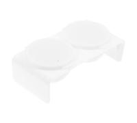 BETOOKY Double Cup Nail Art Dappen Dish with Lid Dual Compartment Acrylic Liquid Holder for Brush Cleaning Nail Soaking Bowl for Manicure and Salon Use Evaporation-resistant Design