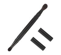 BETOOKY Dual Ended Eyeshadow Brush for Travel with Soft Nylon Bristles and Metal Handle, Double Ended Design for Smudging Eyeshadow and Achieving Professional Eye Makeup Results
