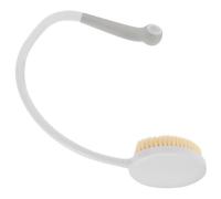 BETOOKY Ergonomic Long-Handled Back Scrubber Brush for Disabled People with U-Shaped Plastic Design, Easy Washing Body Bath Brush for Daily Use, Beige Colour