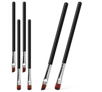 BETOOKY Eyebrow Makeup Brushes Set for Precise Eyebrow Shaping and Eyeliner Application 6 Pcs with Angled and Flat Tips Multifunctional Fiber and Eye Makeup Tools for Eye