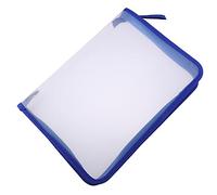 BETOOKY File Storage Bag Document Organizer Lightweight Pp Zipper Folder with Simple Design Exquisitely Made for Home Office Use Random Color