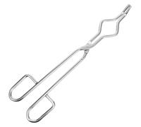 BETOOKY Fire Tongs Crucible Clamp Stainless Steel for Lab Glassware and Flask Handling in Experimental Environments