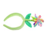 BETOOKY Flower Secure Green for Teens Windmill Headband and Girls Fit with Creative Cloth Material Suitable for Hair Types, for Face Washing and Everyday Wear