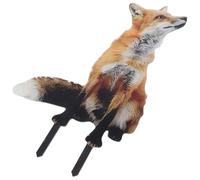 BETOOKY Fox Shaped Acrylic Garden Sign with Charming Whimsical Design, High Decorative Value and Easy Installation, for Outdoor Courtyards and Backyards Lawn Decoration