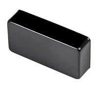BETOOKY Glossy Black Metal Electric Pickup Cover for Guitar Parts Sealed Protective Accessory with Strong Structure Compatible with Various Instruments for Enhanced Performance and Style