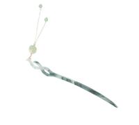 BETOOKY Green Tassel Hairpin for Women Plastic Chinese Style Hair Accessory with Classical Charm, Suitable for Daily Use and Ancient Style Themed Parties