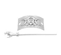 BETOOKY Hairpin Retro for Women Material Vintage Alloy Crescent Moon Comfortable Fit Versatile Fashion Accessory Elegant Hair Clip for Weddings and Parties for Ladies