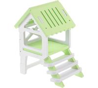 BETOOKY Hamster Hideout House for Small Pets with Ladder, Biting-resistant Pvc Material, Safe for Hamsters, Ferrets and Chinchillas, for Hiding and Home Decor in Light Green