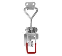 BETOOKY Heavy Duty Trailer Latch for Tail Gate Replacement, Steel Construction with Silver Finish, Built to Last and Easy to Operate, for Trailer Cargo Doors and Gate Latches