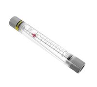 BETOOKY Inline Plastic Flow Meter with Tube-style Measuring Shell and Wide Environmental Adaptation, Panel-mounted Flow Measuring Device with 0.05-0.5gpm Scale and Ip68 for Pump Houses