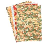BETOOKY Japanese Style Wrapping Paper Delicate Paper 5 Sheets with Creative Design, for Elegant and Eye-catching Packaging for Gift Wrapping and DIY Craft Projects