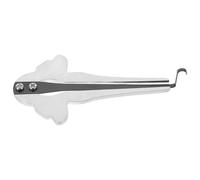 BETOOKY Jew's Harp Metal Mouth Harp Silver Easy-to-use and Crisp Sounds Suitable for Meditation Practices and Relaxation Beginners and Professional Players