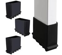 BETOOKY Ladder Accessories Rubber Ladder Feet Covers Non-Slip Wear-Resistant 4pcs for Step Ladders