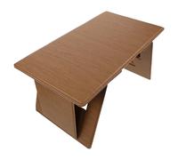 BETOOKY Lap Desk for Laptop Portable Laptop Table Foldable Pu Leather High-density Board for Bed Couch Outdoor Use Business Trips