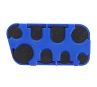 BETOOKY Large Capacity Coin Holder Coin Sorter for Car in Blue Pp Material with Compartmentalized Design Sleek Stylish Appearance Compact and Lightweight and Storing