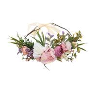 BETOOKY Lightweight Cloth Floral Crown Headband with Beautiful Flower Design for Wedding, Elegant Bridal Flower Hairband Suitable for Women