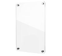 BETOOKY Magnetic Acrylic Dry Erase Board 20x30cm Fridge Whiteboard Blank Memo Message Board for Home Kitchen Office Use