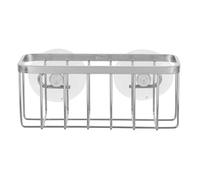 BETOOKY Magnetic Sponge Holder for Kitchen Sink with Suction Cup Design Stainless Steel Rounded Corners Silver Store Kitchen Small Accessories Organiser for Sink