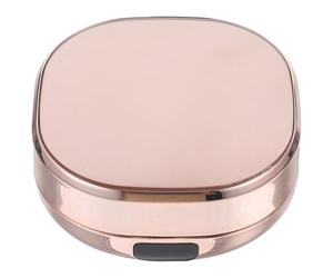 BETOOKY Makeup Foundation Case Powder Puff Case Plastic Sleek Stylish Lightweight Good Sealing Lasting Serving Life for Women Teens Travel Home with Powder Puff