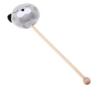 BETOOKY Massage Knocking Hammer Massage Tool Portable Lightweight Double-Sided Design Long Handle Handheld Massager Round Edges and Corners for Home and Business Trip Use by Family