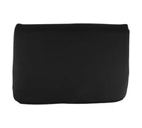 BETOOKY Massage Table Headrest Pillow Ergonomic Black PU Responsive Memory Foam, Breathable Skin-Friendly Cushion for Relaxation and Health Therapy, Portable Supportive Design