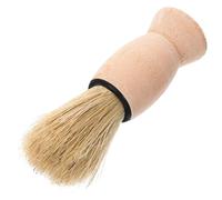 BETOOKY Men's Vintage Synthetic Shaving Brush and Beard Comb Brush with Wooden Handle for Efficient Hair Sweeping and Cleanup, for Home Use and Professional Barber Shops