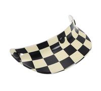 BETOOKY Motorbike Helmet Visor Attachment for Half Helmet Lightweight Synthetic Resin with Vintage Retro Style Versatile Use Sun Shield for Outdoor Riding