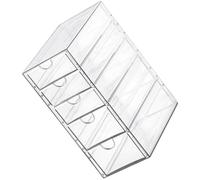 BETOOKY Multi-layer Plastic Desk Drawer Organizer for Sorting and Storage, Desktop Stationery Organizer Suitable for Desktop and Vanity Use, Protect and Organize Accessories Efficiently