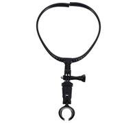 BETOOKY Neck Microphone Stand Adjustable Mic Holder for Stage Performers Outdoor Live Streaming Microphone Clip Reduces Hand Fatigue