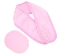 BETOOKY Pink Cleansing Headband Face Washing Sponge for Women, Lightweight Cloth and Sponge Material, Effortless to Wear and Take, for Hair Care Routine and Makeup