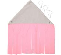 BETOOKY Pink Cloth Small Pet Bed Hamster Hammock with Climbing Feature and Forest Hut Shape, Comfortable Guinea Pig Sleeping Tent for Corner Pet Cage Hideaway and Relieving Boredom