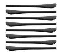 BETOOKY Plastic Eyeglass Replacement Temples Easy Replacement Glasses Leg Sleeves with Anti-slip Temple Tips 4 Pairs for Comfortable Wear Suitable for DIY Updates and Office Use
