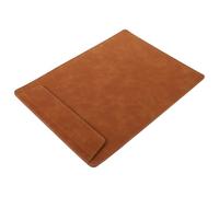 BETOOKY Portable Leather Writing Support Plate Clipboard with Office Paper Clips for Documents and Files, Lightweight Conference Writing Board Suitable for Logistics and Catering