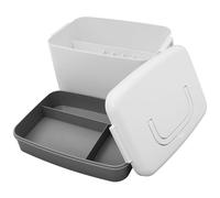 BETOOKY Portable Medicine Box with Handle, Double-Layer Multi-Layer Design, Abs and Pp Material, Large Home and Travel First Aid Kit, Sturdy and Spacious Medicine Container