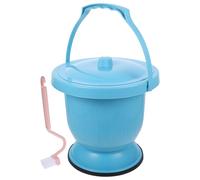 BETOOKY Portable Urine Pot Bedpan Convenient to Clean Easy to Move Plastic with Lid for Home Use Pregnant Women Adults
