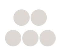 BETOOKY Powder Puff Makeup Sponge round 5pcs Latex White Soft Suitable for Foundation and Loose Powder Application for Professional Use and Travel for Girls and Women