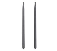 BETOOKY Professional 5a Carbon Fiber Jazz Drum Sticks No Burr Sturdy Design Percussion Drum Tool for Stage Performance Black Pair