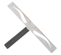 BETOOKY Professional Mapping Eyebrow Ruler Brow Three-point in Stencil Kit Metal Precision Tool Seconds for Tattoos Stylists and Beginners, for Home Use and Makeup