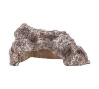 BETOOKY Realistic Rock Cave Reptile Shelter House for Lizards and Snakes, Resin Amphibian Hideout Natural Appearance, Safe Terrarium Hiding Cave Enhancing Psychological Wellbeing