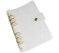 BETOOKY Refillable Planner Binder Cover 6 Ring Notebook Binder A5 Size with PVC Material and Stainless Steel Rings, Prevent Inner Paper from Falling for Home and Office Use