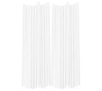 BETOOKY Report Cover Slide Binders 20Pcs A4 Plastic Binding Bars with Teardrop Style Clips for Office Document Management