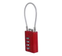BETOOKY Resettable 4-Digit Combination Cable Lock with Heavy-Duty Steel Wire and Zinc Alloy for Versatile Use on Luggage, Backpacks, Drawers, Gym Lockers, and Cabinet Storage in Sports