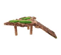 BETOOKY Resin Turtle Basking Platform Easy to Climb Resting Terrace for Amphibians and Turtles Enhances Exercise with Aquarium Landscaping Decoration