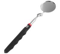 BETOOKY Retractable Steel Construction Inspection Glass Inspections Stainless and with a Telescoping Mirror for Black Flexible Tool Offering Wider Field of View Vehicle