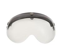 BETOOKY Retro Motorcycle Helmet Visor with Optical Clarity and Dust Blocking, Rounded PC Lens for City Commuting and Short Trips, Classic Windproof Shield Suitable for Spring, Autumn,