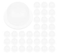 BETOOKY Reusable Threaded Rubber Essential Oil Bottle Stoppers 100pcs No-hole Inner Plug Airtight Sealing Caps Preventing Oil Spillage for Aromatherapy Bottles Suitable for Home